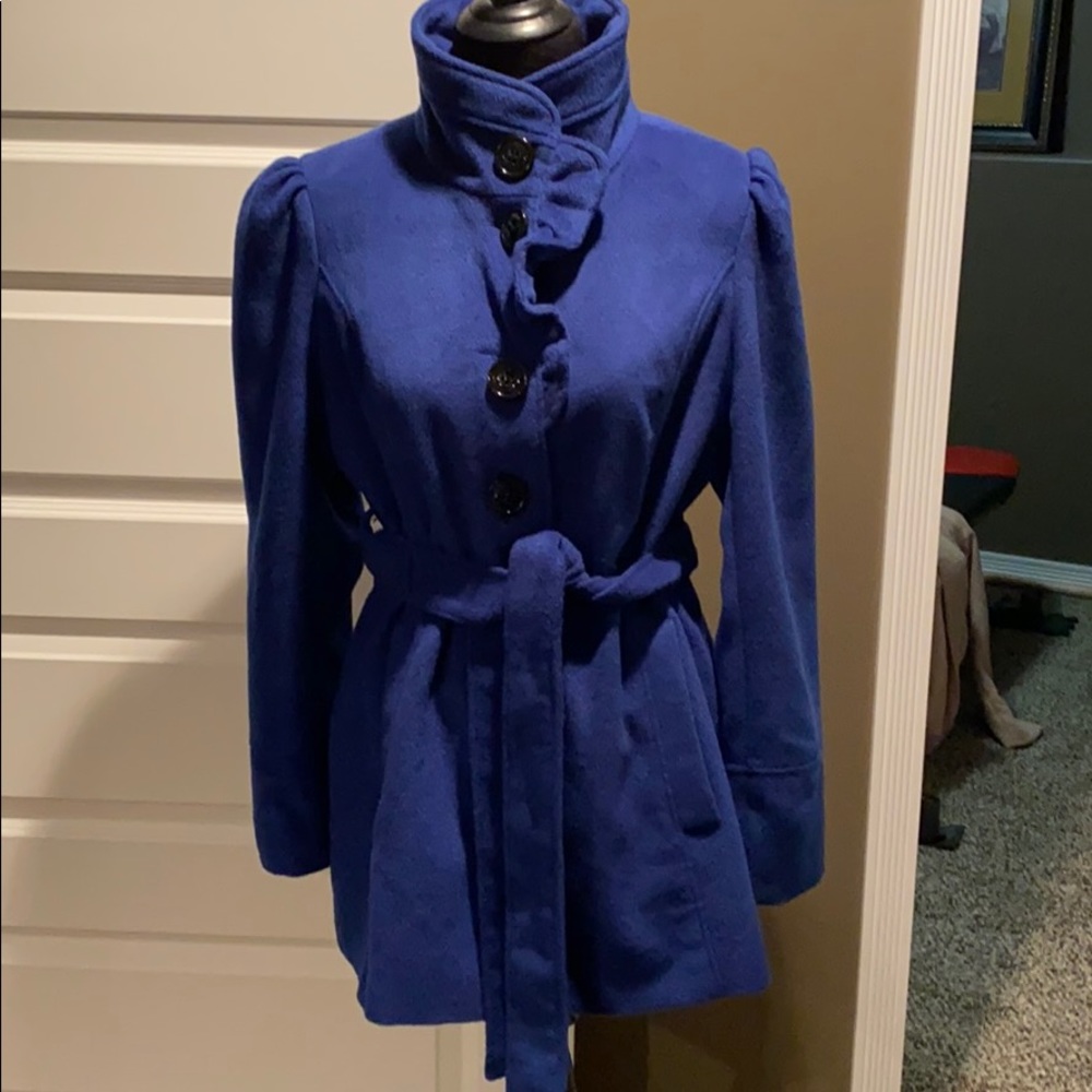 Plush car coat